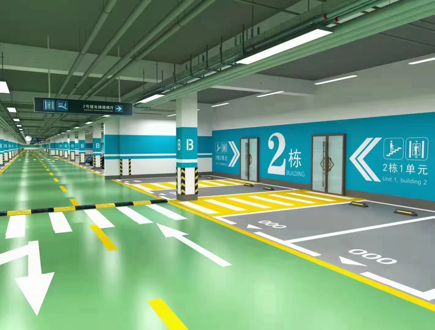 环氧地坪公司施工流程实拍
